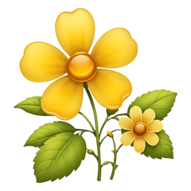 Honey flowers sticker