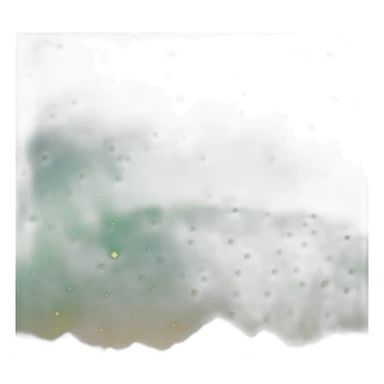 Sky with stars and Aurora lights sticker