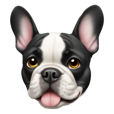 French bulldog  sticker