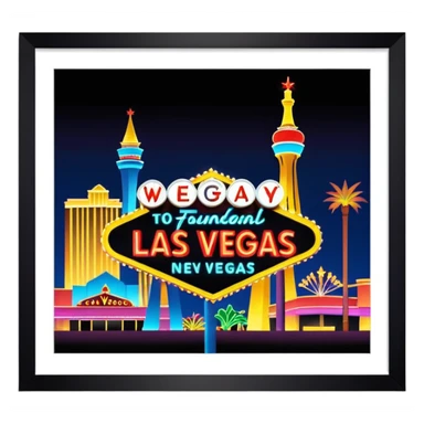 Vegas sticker