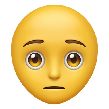 Regular emoji side eye  sticker