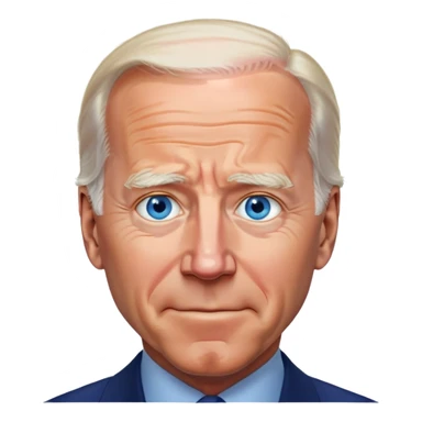 Joe Biden Blue eyes sticker