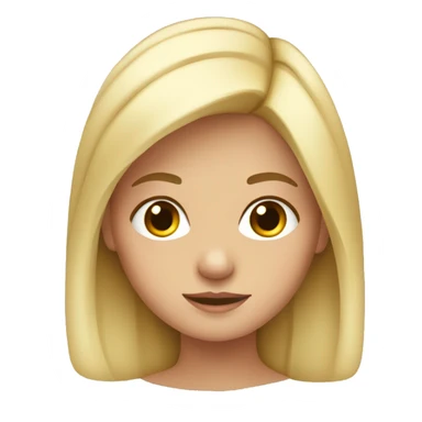 Niña rubia  sticker