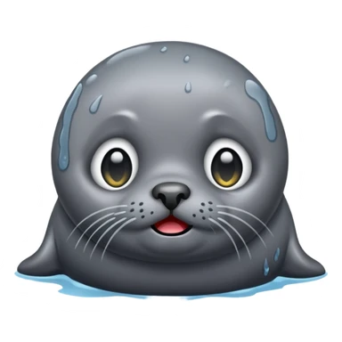 Seal cry sticker