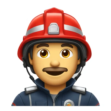 Pompier à la salle sticker