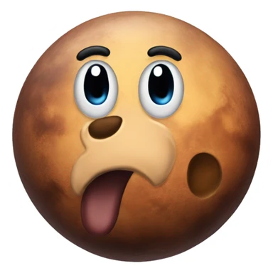 pluto the planet sticker