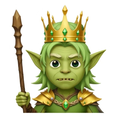 
Goblin king – Crown, staff





 sticker