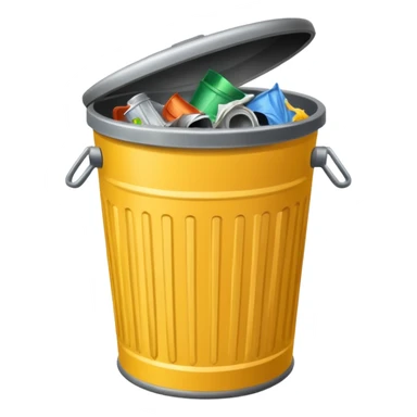trash can sticker