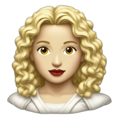 madonna in te 80s sticker