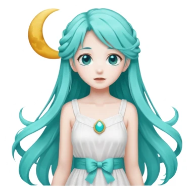 Hazy moon miku sticker