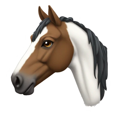 Caballo von mirada sospechosa sticker