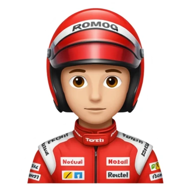 red formula driver sticker