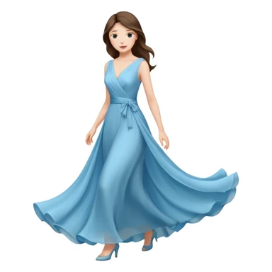 fancy woman walking sticker