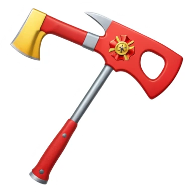 A Firefighter Axe  sticker