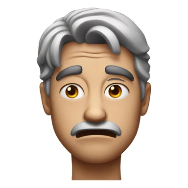 Most disgusted face ever sticker