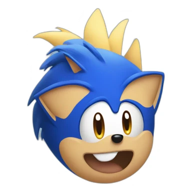 Pregnant Sonic sticker