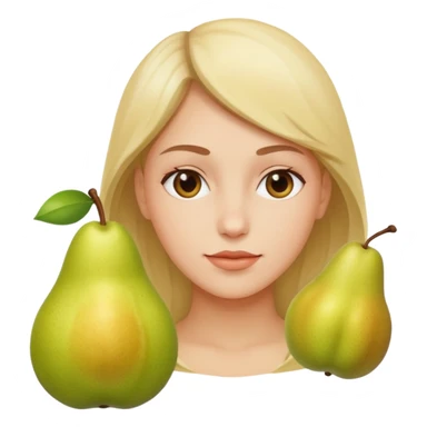 Rabatt with flash and pear sticker