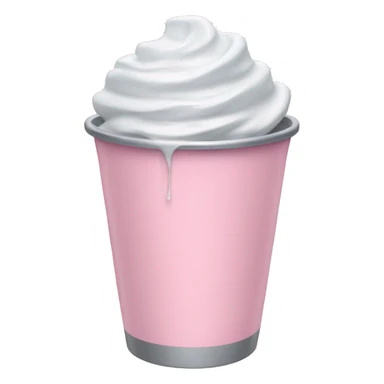 Light pink Stanley water cup sticker