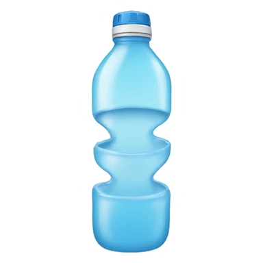 pouring water bottle sticker