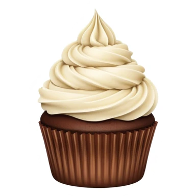 Baileys milkshake chocolate cupcake  sticker