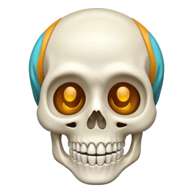 Skeleton emoji sticker
