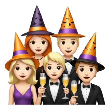 Halloween party for Founders in AI/ Tech sticker