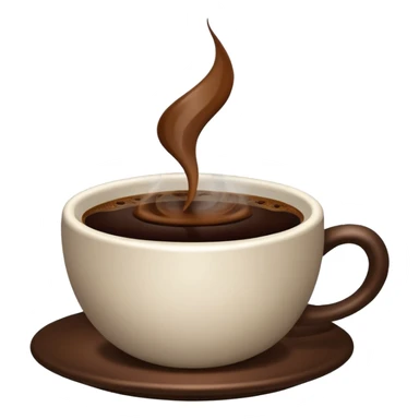 Cup of coffee sticker