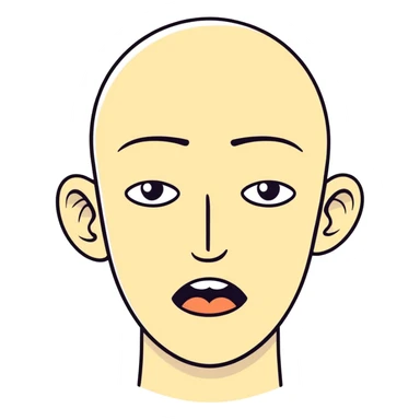 Cara de loca sticker