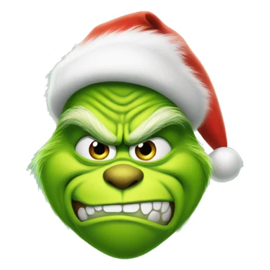 Grinch football sticker