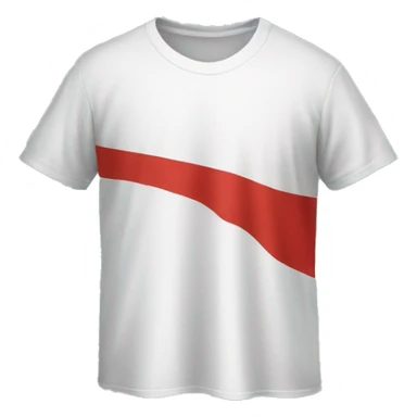 Camiseta rojiblanca sticker