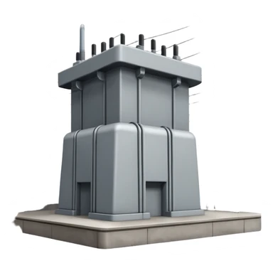 high voltage substation sticker