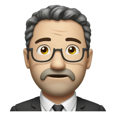 Traurig und friedlich  sticker