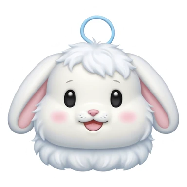 Generate me a cinnamorol emoji sticker