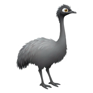 Emu full body sticker