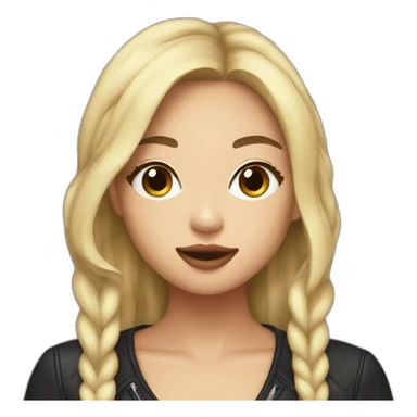 singer Jennie Kim sticker