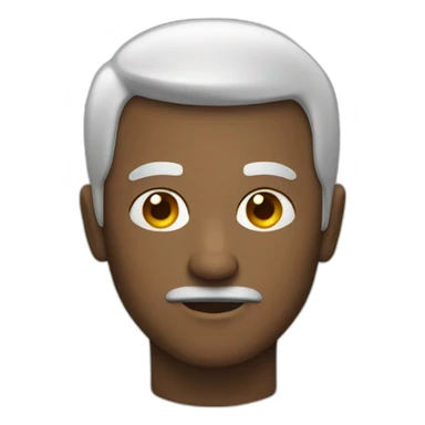 man with only one eye sticker