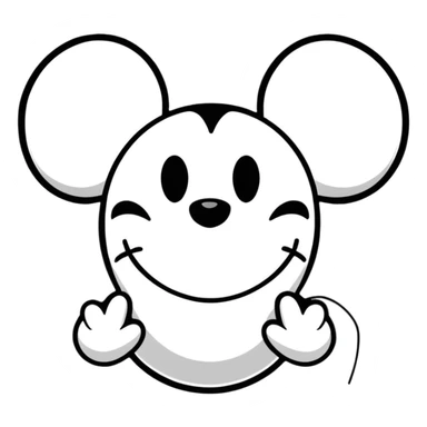 Mickey Mouse sticker