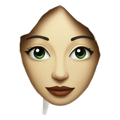  Hemp 420 lady face made of 420 origami newspaper roses hemp leaves lantern fairy lights burning paper and hemp leaves in hair  sticker