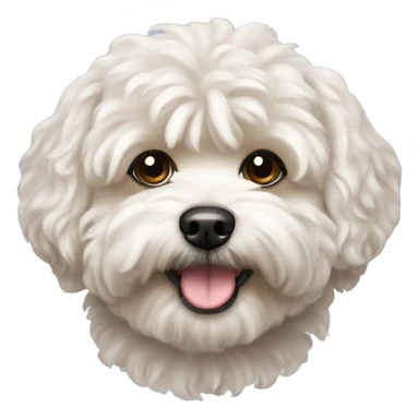 maltipoo dog sticker