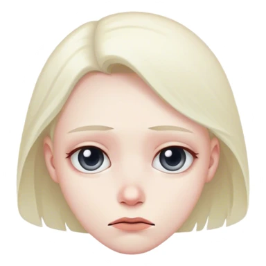 Cara sombria sticker