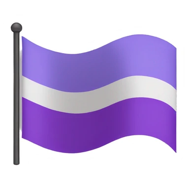 gender-fluid flag sticker