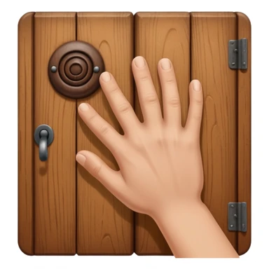 knock the door sticker