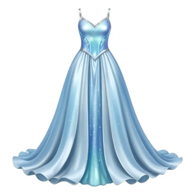 ıce princess dress sticker