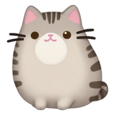 Pusheen Pip sticker