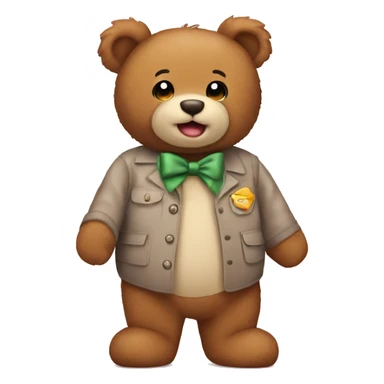 Congratulations teddy bear  sticker