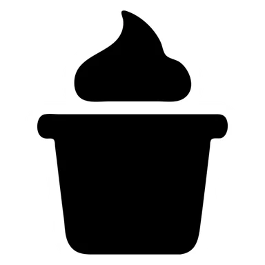 A sauce in a fast food packaging sticker