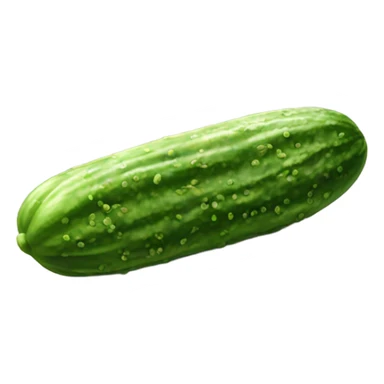 Hyper realistic dill pickle sticker