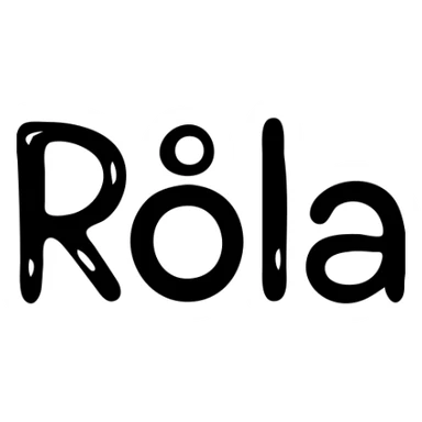 The text "Rola" sticker