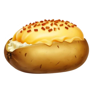 Baked potato sticker