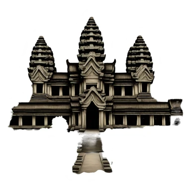 angkor wat temple sticker